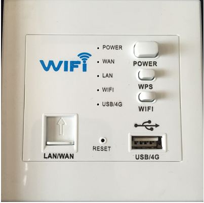 ตัวกระจาย wifi ติดผนังสวยหรู มีช่อง usb,lan ของใหม่100%  เหลือ3 ตัว